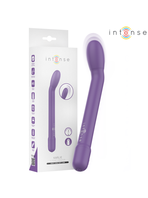 INTENSE - KARLIE STIMOLATORE PUNTO G RICARICABILE VIOLA