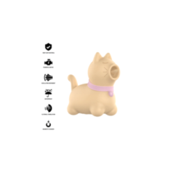 INTENSE - STIMOLATORE TOLOSA CON LINGUA ROTANTE A 360° GIALLO