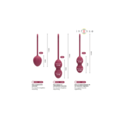 INTENSE - KIT PALLINE KEGEL CHARLI BORDEAUX