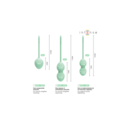 INTENSE - KIT PALLINE KEGEL CHARLI VERDE CHIARO
