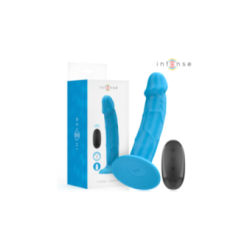 INTENSE - PHOEBE VIBRATORE REALISTICO 10 VIBRAZIONI TELECOMANDO BLU