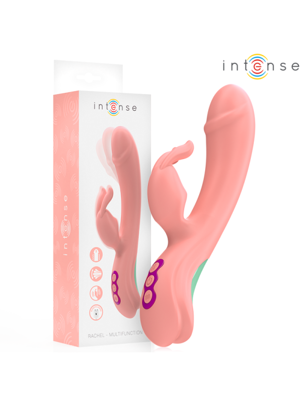 INTENSE - RACHEL RABBIT VIBRATOR 5 VIBRAZIONI ROSA