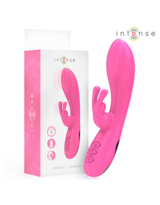 INTENSE - VIBRATORE RANDALL RABBIT 10 VIBRAZIONI ROSA