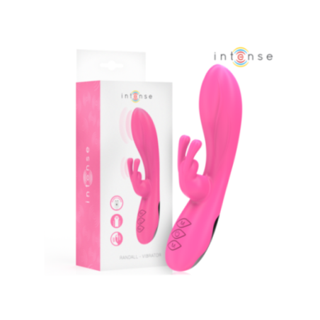 INTENSE - VIBRATORE RANDALL RABBIT 10 VIBRAZIONI ROSA