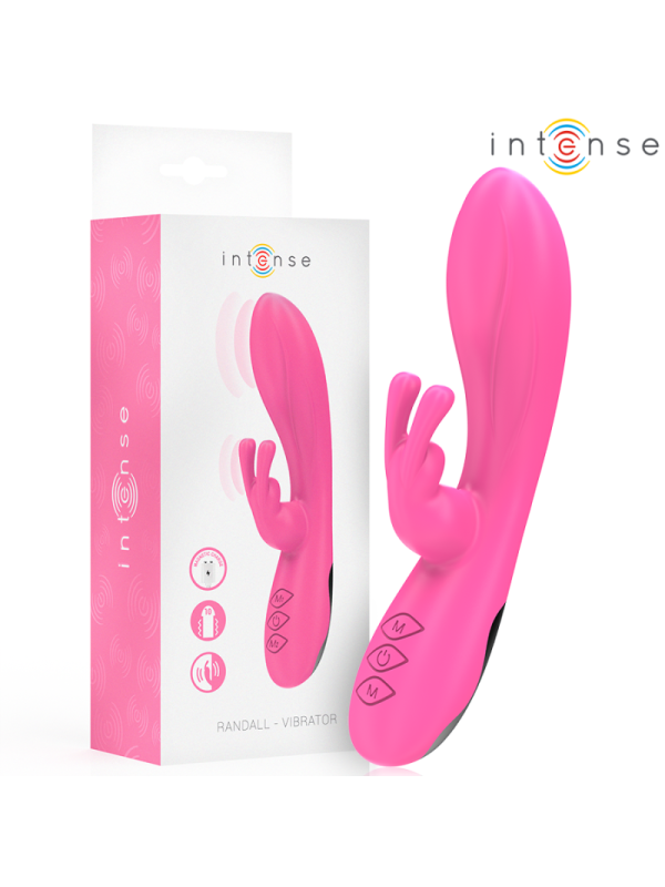 INTENSE - VIBRATORE RANDALL RABBIT 10 VIBRAZIONI ROSA