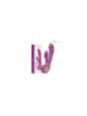 INTENSE - VIBRATORE MULTIFUNZIONE HALLE CON LINGUA STIMOLANTE A DELFINO VIOLA
