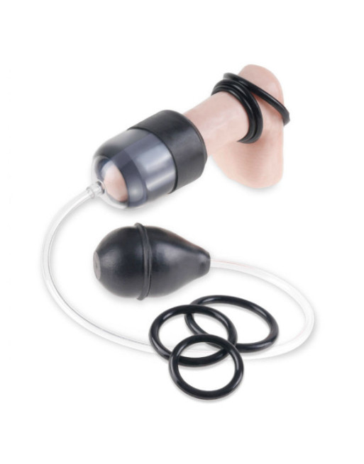 FETISH FANTASY SERIES - SERIE DI GHIANDOLE ASPIRANTI CON ANELLI POTENZIANTI