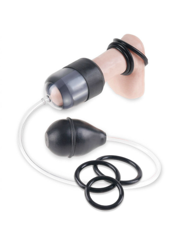 FETISH FANTASY SERIES - SERIE DI GHIANDOLE ASPIRANTI CON ANELLI POTENZIANTI