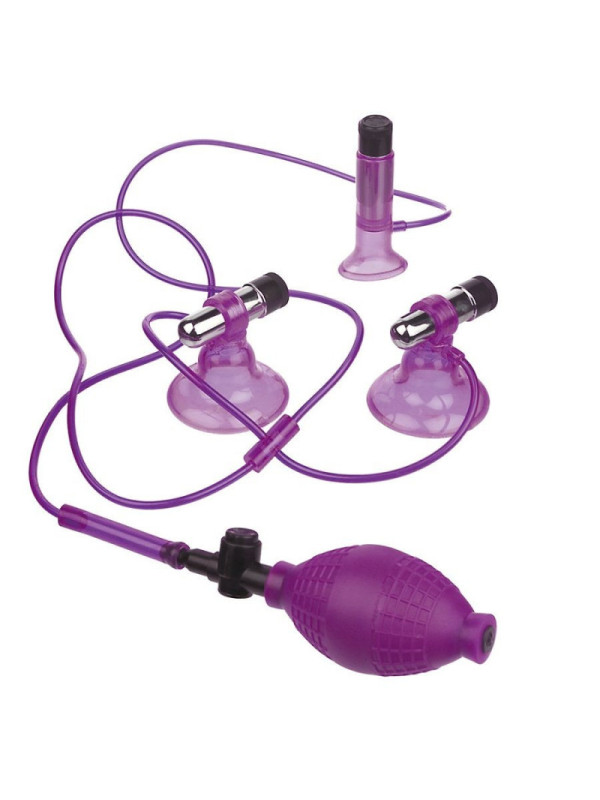 FETISH FANTASY SERIES - VIBRATORE A TRIPLA ASPIRAZIONE