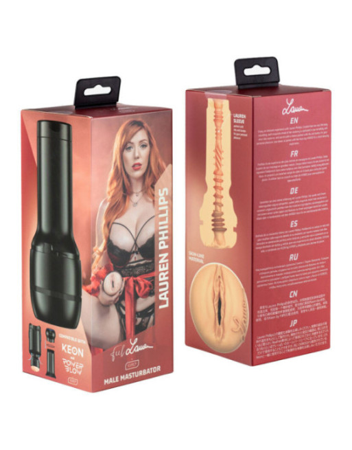KIIROO - COLLEZIONE FEEL LAUREN PHILLIPS STARS STROKERS COMPATIBILI CON POWERBLOW