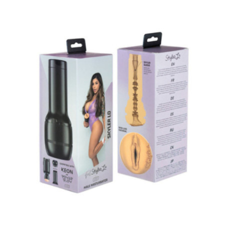 KIIROO - COLLEZIONE FEEL SKYLER LO STARS STROKERS COMPATIBILI CON POWERBLOW