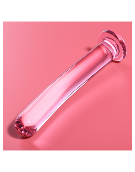NEBULA SERIES BY IBIZA - MODELLO 8 DILDO IN VETRO BOROSILICATO ROSA 14