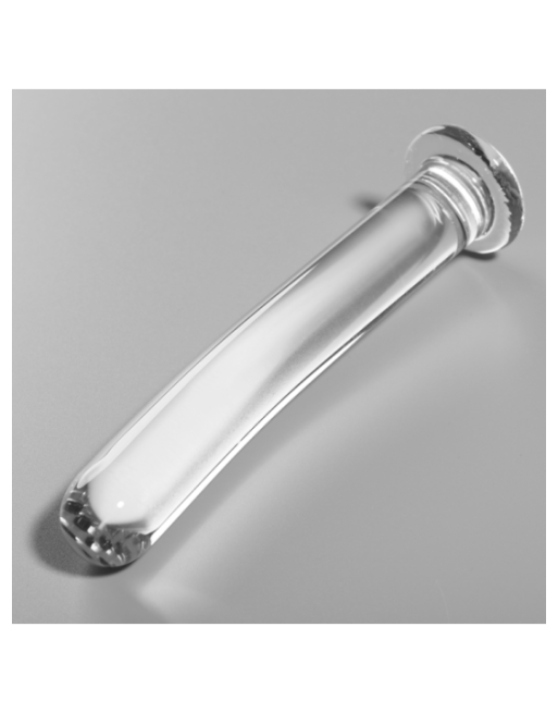 NEBULA SERIES BY IBIZA - MODELLO 9 DILDO IN VETRO BOROSILICATO TRASPARENTE 15