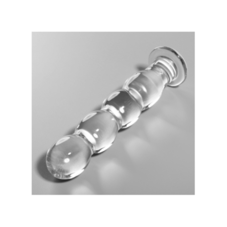 NEBULA SERIES BY IBIZA - MODELLO 10 DILDO IN VETRO BOROSILICATO TRASPARENTE 16