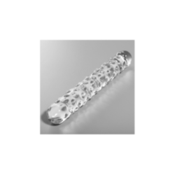 NEBULA SERIES BY IBIZA - MODELLO 15 DILDO IN VETRO BOROSILICATO TRASPARENTE 18