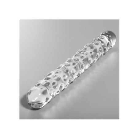 NEBULA SERIES BY IBIZA - MODELLO 15 DILDO IN VETRO BOROSILICATO TRASPARENTE 18