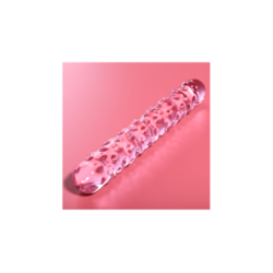 NEBULA SERIES BY IBIZA - MODELLO 15 DILDO IN VETRO BOROSILICATO ROSA 18