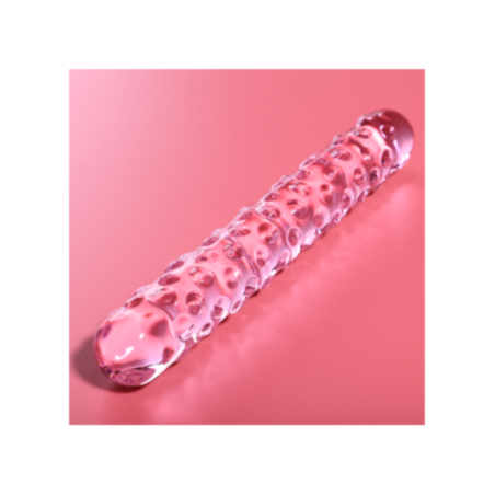 NEBULA SERIES BY IBIZA - MODELLO 15 DILDO IN VETRO BOROSILICATO ROSA 18