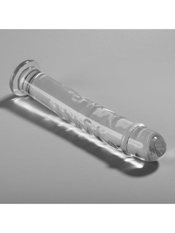 NEBULA SERIES BY IBIZA - MODELLO 16 DILDO IN VETRO BOROSILICATO TRASPARENTE 18