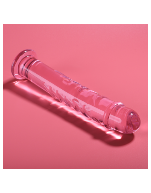 NEBULA SERIES BY IBIZA - MODELLO 16 DILDO IN VETRO BOROSILICATO ROSA 18