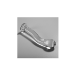 NEBULA SERIES BY IBIZA - MODELLO 18 DILDO IN VETRO BOROSILICATO TRASPARENTE 18
