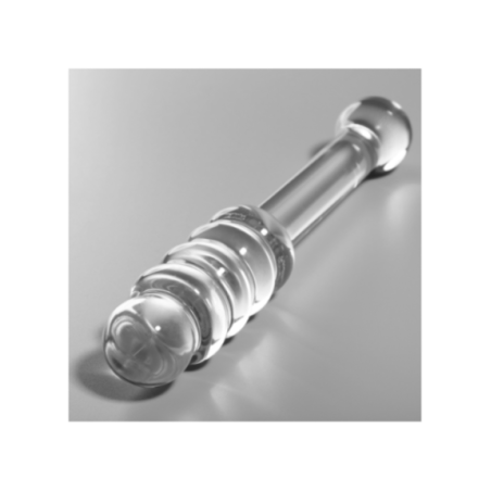 NEBULA SERIES BY IBIZA - MODELLO 20 DILDO IN VETRO BOROSILICATO TRASPARENTE 20