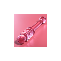 NEBULA SERIES BY IBIZA - MODELLO 20 DILDO IN VETRO BOROSILICATO ROSA 20