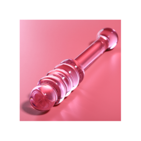 NEBULA SERIES BY IBIZA - MODELLO 20 DILDO IN VETRO BOROSILICATO ROSA 20