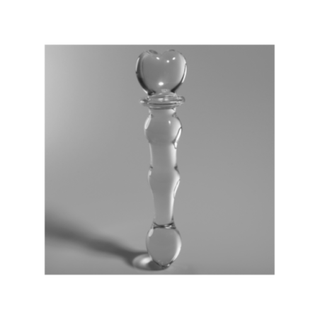 NEBULA SERIES BY IBIZA - MODELLO 21 DILDO IN VETRO BOROSILICATO TRASPARENTE 20