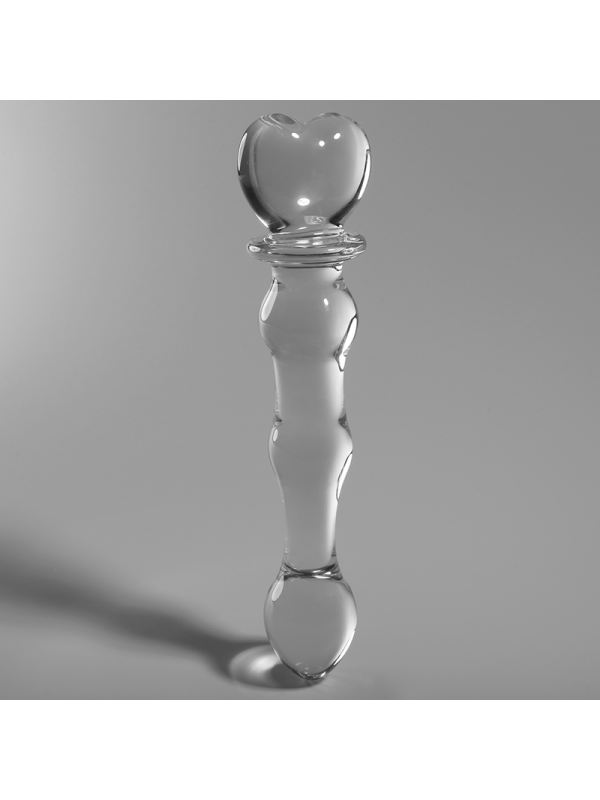 NEBULA SERIES BY IBIZA - MODELLO 21 DILDO IN VETRO BOROSILICATO TRASPARENTE 20