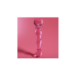 NEBULA SERIES BY IBIZA - MODELLO 21 DILDO IN VETRO BOROSILICATO ROSA 20