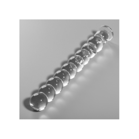 NEBULA SERIES BY IBIZA - MODELLO 22 DILDO IN VETRO BOROSILICATO TRASPARENTE 21
