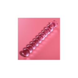 NEBULA SERIES BY IBIZA - MODELLO 22 DILDO IN VETRO BOROSILICATO ROSA 21