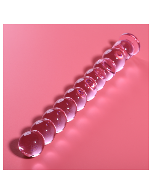 NEBULA SERIES BY IBIZA - MODELLO 22 DILDO IN VETRO BOROSILICATO ROSA 21