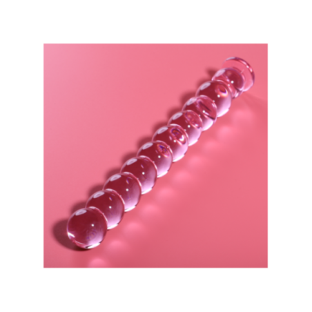 NEBULA SERIES BY IBIZA - MODELLO 22 DILDO IN VETRO BOROSILICATO ROSA 21