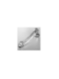 NEBULA SERIES BY IBIZA - MODELLO 23 DILDO IN VETRO BOROSILICATO TRASPARENTE 21