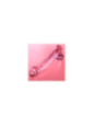 NEBULA SERIES BY IBIZA - MODELLO 23 DILDO IN VETRO BOROSILICATO ROSA 21
