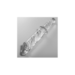 NEBULA SERIES BY IBIZA - MODELLO 24 DILDO IN VETRO BOROSILICATO TRASPARENTE 28