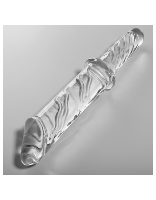 NEBULA SERIES BY IBIZA - MODELLO 24 DILDO IN VETRO BOROSILICATO TRASPARENTE 28