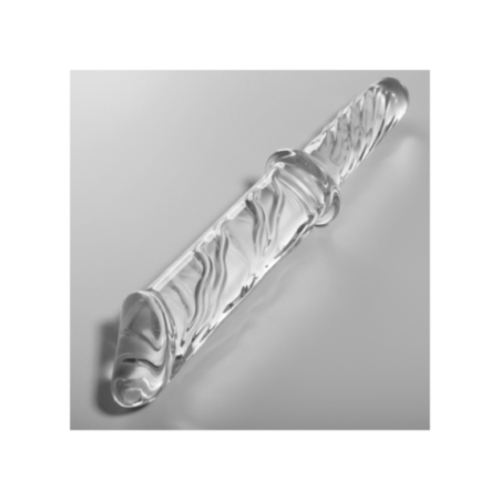 NEBULA SERIES BY IBIZA - MODELLO 24 DILDO IN VETRO BOROSILICATO TRASPARENTE 28