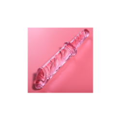 NEBULA SERIES BY IBIZA - MODELLO 24 DILDO IN VETRO BOROSILICATO ROSA 28
