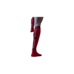 MACHO - CALZINI SOTTILI TAGLIA UNICA ROSSO