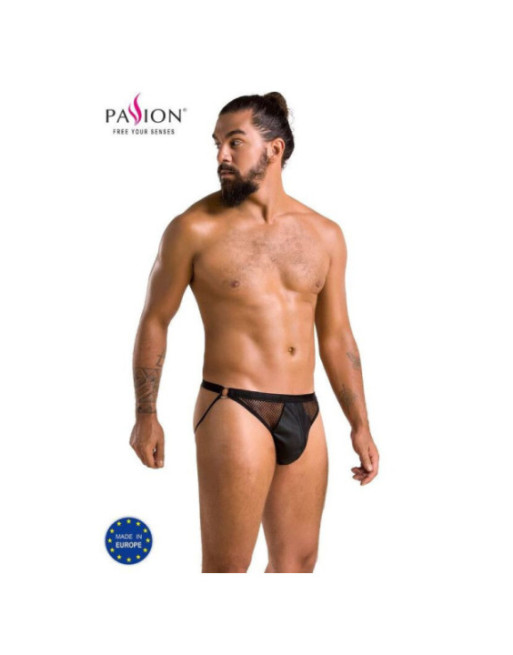 PASSION - 034 SLIP OPEN LUKE NERO L/XL