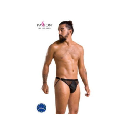PASSION - 034 SLIP OPEN LUKE NERO L/XL