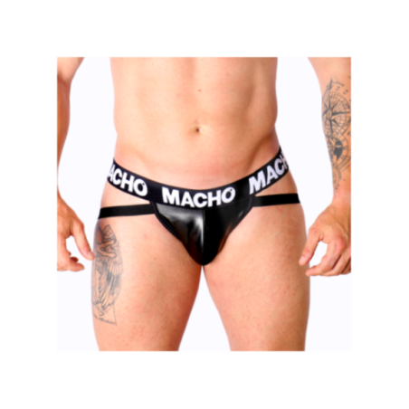 MACHO - MX25NC JOCK NERO PELLE M