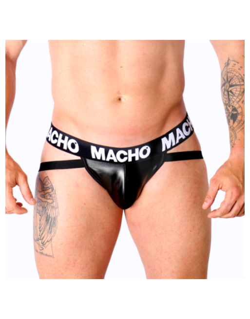 MACHO - MX25NC JOCK NERO PELLE L