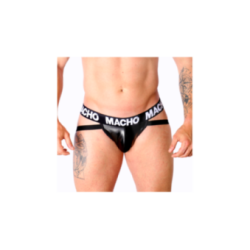 MACHO - MX25NC JOCK NERO PELLE XL