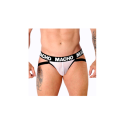 MACHO - MX26X1 JOCK GRID BIANCO XL