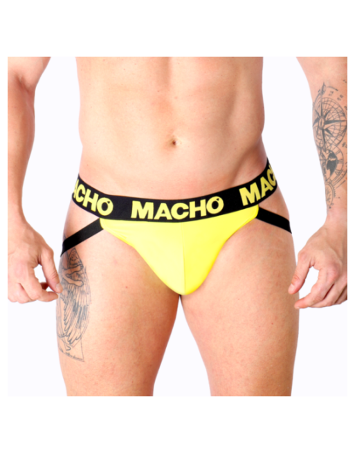 MACHO - MX25A JOCK LYCRA GIALLO S