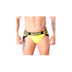 MACHO - MX25A JOCK LYCRA GIALLO XL